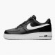 Hvit  Nike Air Force 1 07 Svart CJ0952 001 Dame/Herre Sneakers