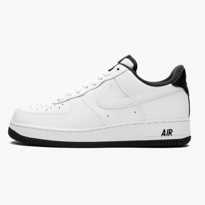 Nike Air Force 1 07 Hvit Svart CD0884 100 Dame/Herre