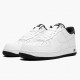 Brun  Nike Air Force 1 07 Hvit Svart CD0884 100 Dame/Herre Sko