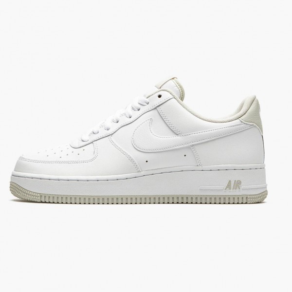 Nike Air Force 1 07 Hvit Light Bone CJ1380 101 Dame/Herre