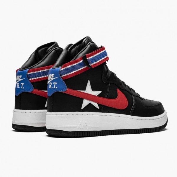 Brun  Nike Air Force 1 High Riccardo Tisci Victorious Minotaurs Svart AQ3366-001 Dame/Herre Sneakers