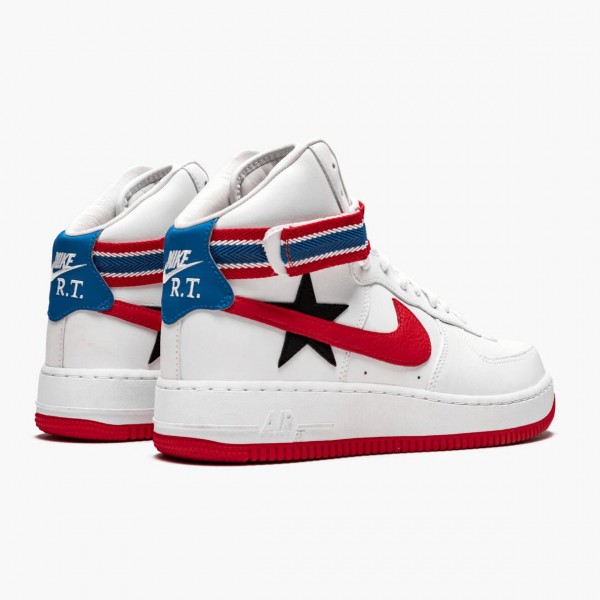 Rabatt  Nike Air Force 1 High Riccardo Tisci Victorious Minotaurs Hvit AQ3366 100 Dame/Herre Sko