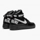 Brun  Nike Air Force 1 High Supreme World Famous Svart 698696 010 Dame/Herre Sko