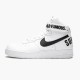 Brun  Nike Air Force 1 High Supreme World Famous Hvit 698696 100 Dame/Herre Sko