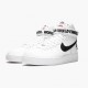 Brun  Nike Air Force 1 High Supreme World Famous Hvit 698696 100 Dame/Herre Sko