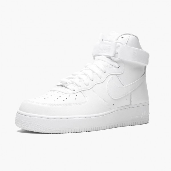 Rød  Nike Air Force 1 High Hvit 315121 115 Dame/Herre Sneakers