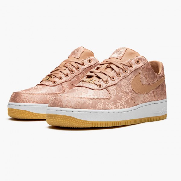 Svart  Nike Air Force 1 Low A Cold Wall Hvit CJ5290 600 Dame/Herre Sko