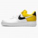 Hvit  Nike Air Force 1 Low Amarillo Satin BQ4420 700 Dame/Herre Sko