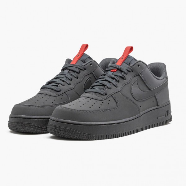 Svart  Nike Air Force 1 Low Anthracite BQ4326 001 Dame/Herre Sneakers