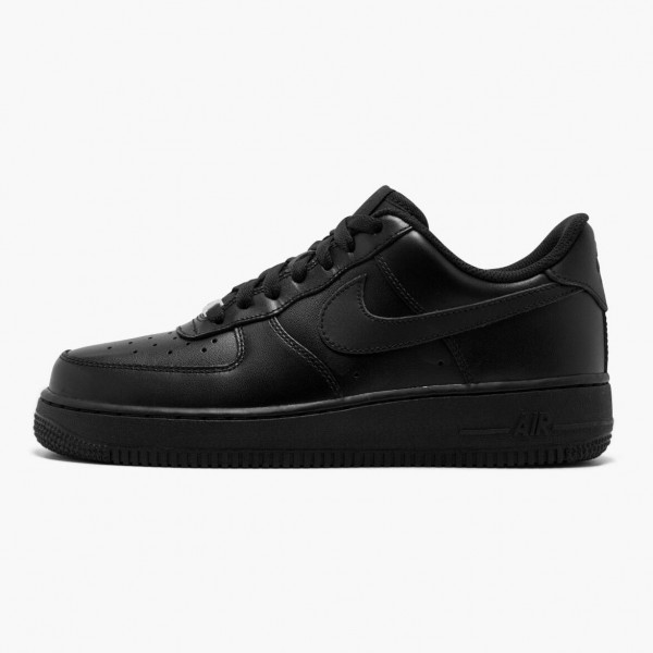 Nike Air Force 1 Low Svart 2019 315115 038 Dame/Herre