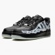 Rød  Nike Air Force 1 Low Svart Skeleton BQ7541 001 Herre Sko