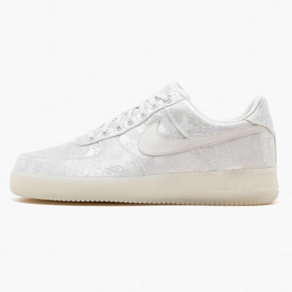 Nike Air Force 1 Low CLOT 1WORLD AO9286 100 Dame/Herre