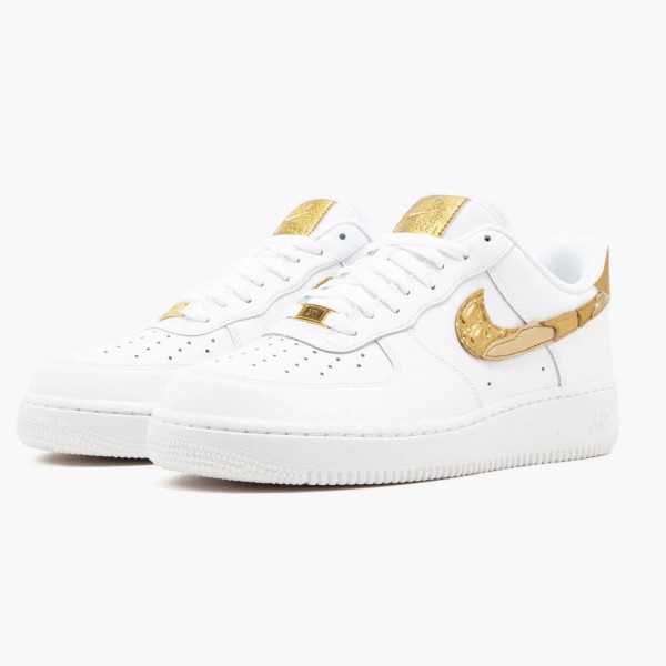 Rabatt  Nike Air Force 1 Low CR7 Gullen Patchwork AQ0666 100 Dame/Herre Sko