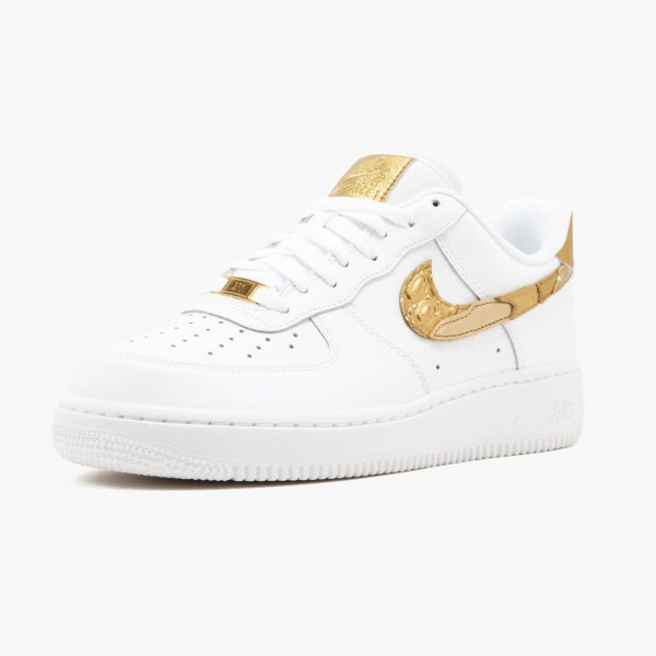 Rabatt  Nike Air Force 1 Low CR7 Gullen Patchwork AQ0666 100 Dame/Herre Sko