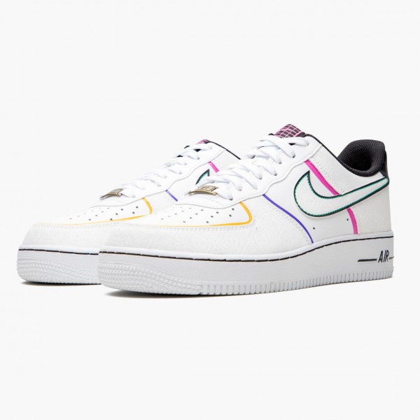 Butikk  Nike Air Force 1 Low Day of the Dead CT1138 100 Dame/Herre Sneakers