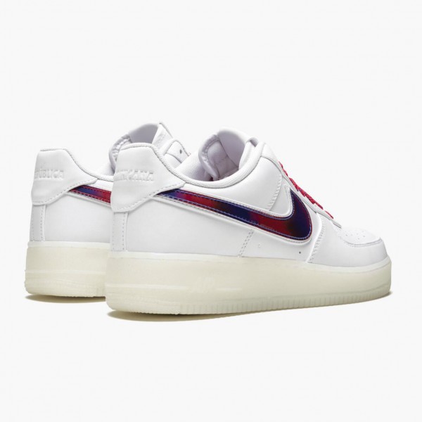 Het  Nike Air Force 1 Low De Lo Mio BQ8448 100 Dame/Herre Sko