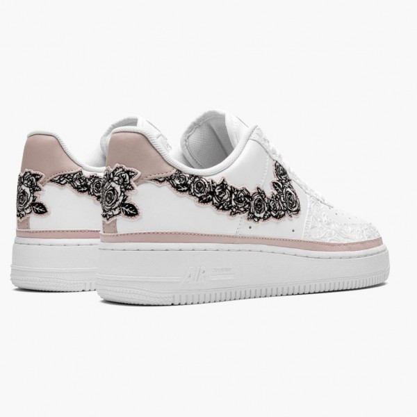 Hvit  Nike Air Force 1 Low Doernbecher 2019 CV2591 100 Dame/Herre Sko