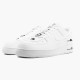 Blå  Nike Air Force 1 Low Double Air Low Hvit Svart CJ1379 100 Dame/Herre Sneakers