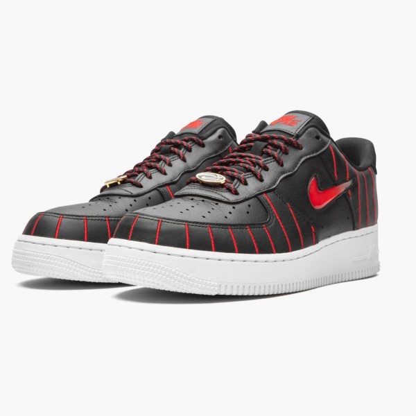 Blå  Nike Air Force 1 Low Jewel Chicago All Star 2020 CU6359 001 Dame/Herre Sneakers