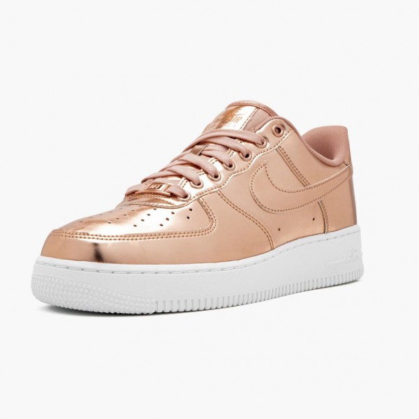 Butikk  Nike Air Force 1 Low Metallic Bronze CQ6566 900 Dame/Herre Sneakers