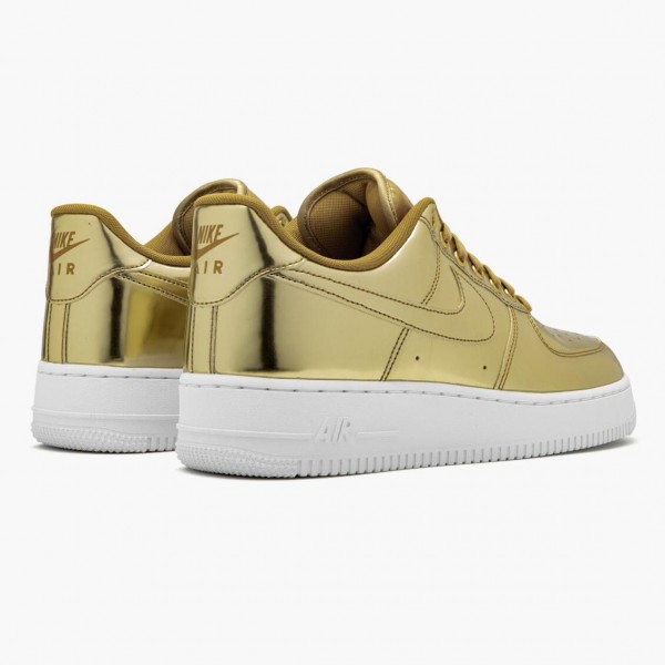 Butikk  Nike Air Force 1 Low Metallic Gull CQ6566 700 Dame/Herre Sko