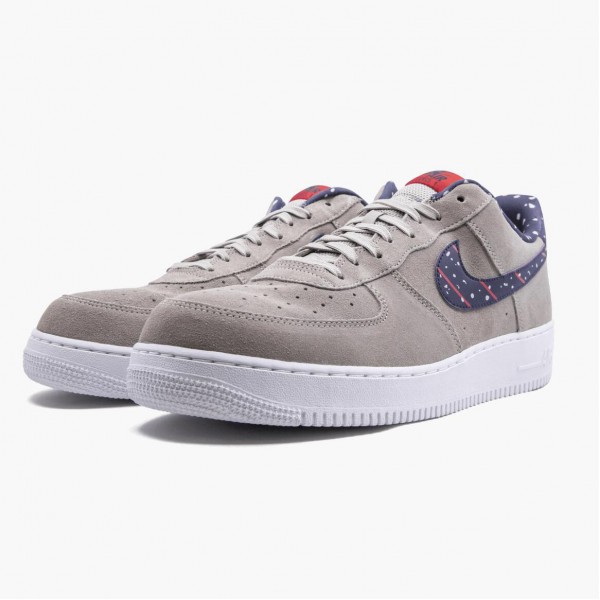 Het  Nike Air Force 1 Low Moon Particle AQ0556 200 Dame/Herre Sneakers