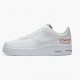 Brun  Nike Air Force 1 Low NBA Paris Game CW2367 100 Dame/Herre Sneakers