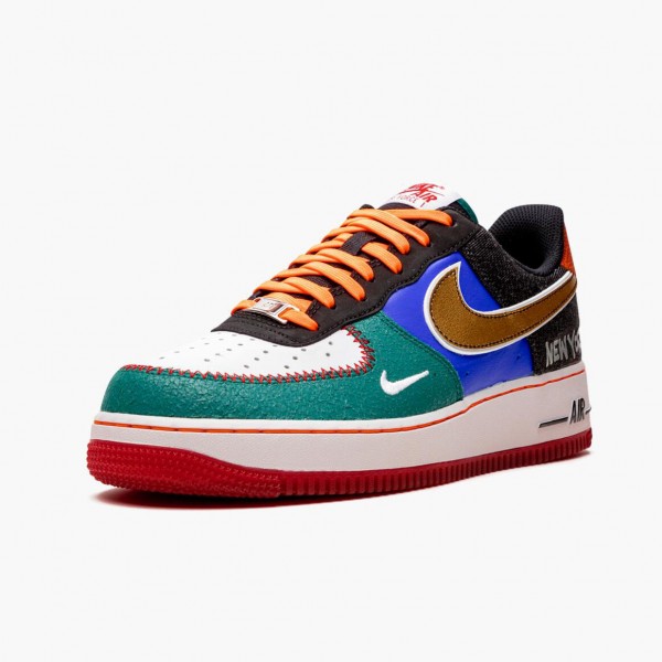 Rabatt  Nike Air Force 1 Low NYC City of Athletes CT3610 100 Dame/Herre Sko