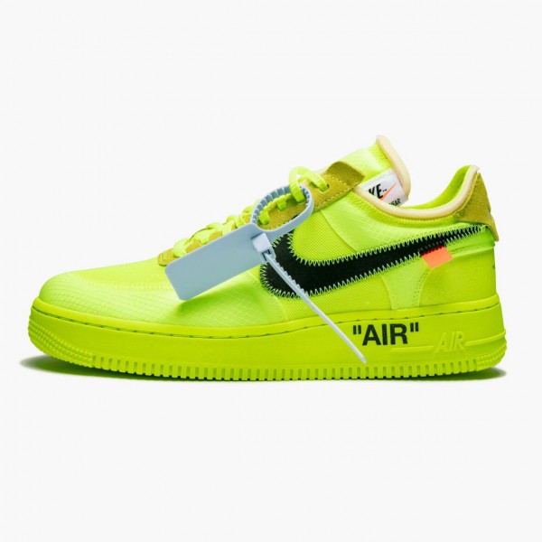 Nike Air Force 1 Low Off Hvit Volt AO4606 700 Dame/Herre