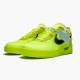 Blå  Nike Air Force 1 Low Off Hvit Volt AO4606 700 Dame/Herre Sko