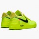 Blå  Nike Air Force 1 Low Off Hvit Volt AO4606 700 Dame/Herre Sko