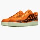 Brun  Nike Air Force 1 Low Oransje Skeleton CU8067 800 Dame/Herre Sneakers