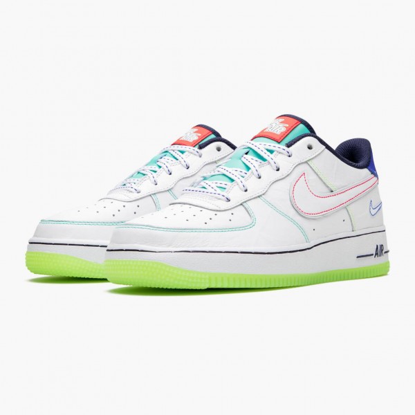 Billig  Nike Air Force 1 Low Outside the Lines CV2421 100 Dame/Herre Sko