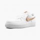 Billig  Nike Air Force 1 Low Oversized Swoosh Hvit Oransje Peel AO2441 102 Dame/Herre Sko