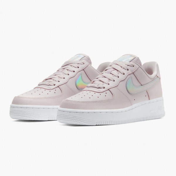 Het  Nike Air Force 1 Low Rosa Iridescent CJ1646 600 Dame Sko