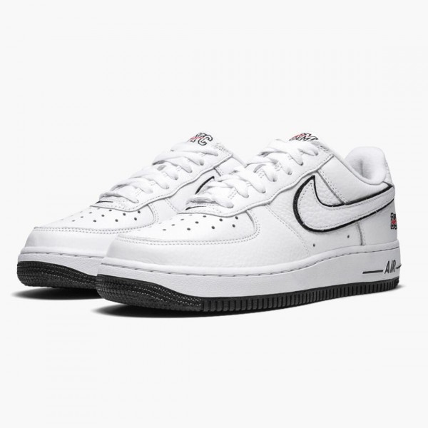 Brun  Nike Air Force 1 Low Retro DSM Hvit CD6150 113 Dame/Herre Sneakers