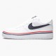 Rød  Nike Air Force 1 Low Ribbon Hvit Blå CJ1377 100 Dame/Herre Sneakers