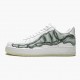 Hvit  Nike Air Force 1 Low Skeleton Halloween BQ7541 100 Dame/Herre Sneakers