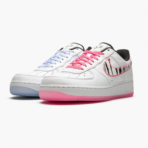 Blå  Nike Air Force 1 Low South Korea CW3919 100 Dame/Herre Sko