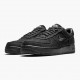 Blå  Nike Air Force 1 Low Stussy Svart CZ9084 001 Dame/Herre Sneakers