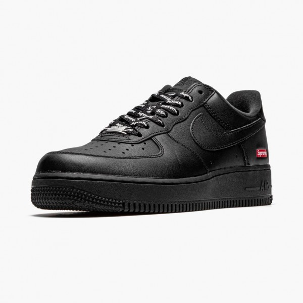 Billig  Nike Air Force 1 Low Supreme Svart CU9225 001 Herre Sneakers