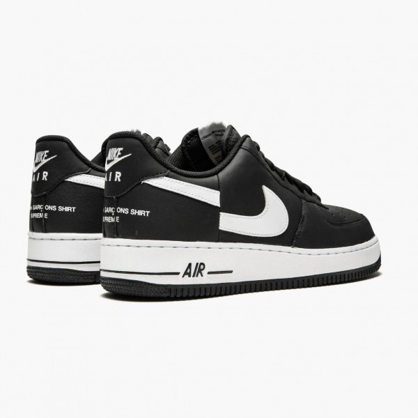 Billig  Nike Air Force 1 Low Supreme x Comme des Garcons AR7623 001 Herre Sneakers