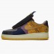 Rød  Nike Air Force 1 Low Travis Scott Cactus Jack CN2405 900 Dame/Herre Sneakers