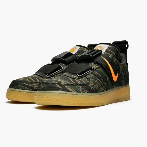 Ny  Nike Air Force 1 Low Utility Carhartt WIP Camo AV4112 300 Herre Sko