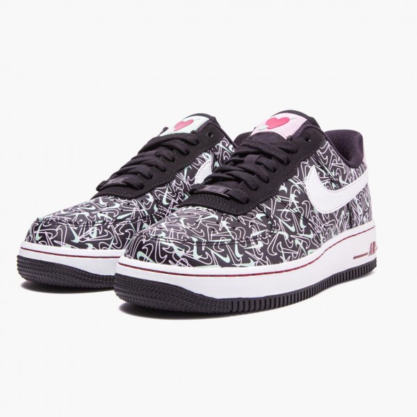 Blå  Nike Air Force 1 Low Valentines Day 2020 BV0319 002 Dame/Herre Sneakers