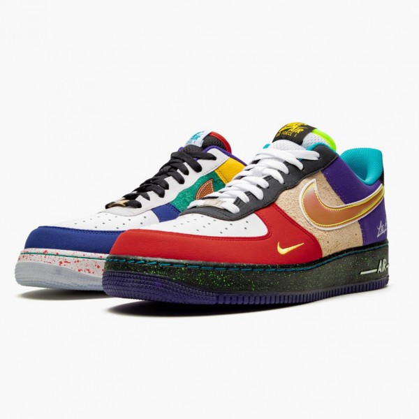 Billig  Nike Air Force 1 Low What The LA CT1117 100 Dame/Herre Sko