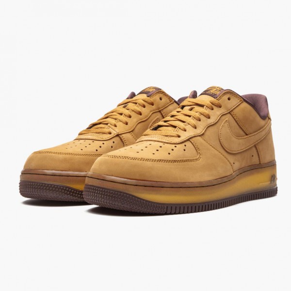 Billig  Nike Air Force 1 Low Wheat Dark Mocha DC7504 700 Dame/Herre Sko