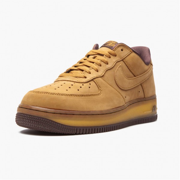 Billig  Nike Air Force 1 Low Wheat Dark Mocha DC7504 700 Dame/Herre Sko