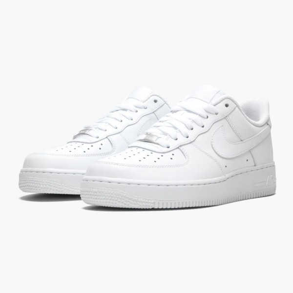 Het  Nike Air Force 1 Low Hvit 07 315122 111 Dame/Herre Sneakers