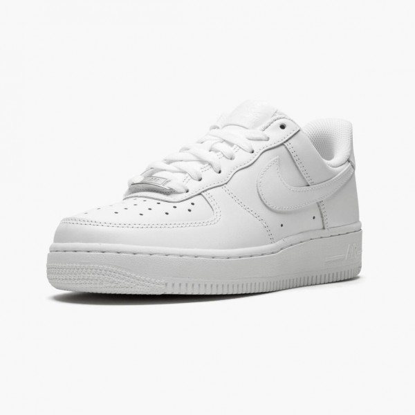 Blå  Nike Air Force 1 Low Hvit 2018 315115 112 Dame/Herre Sko